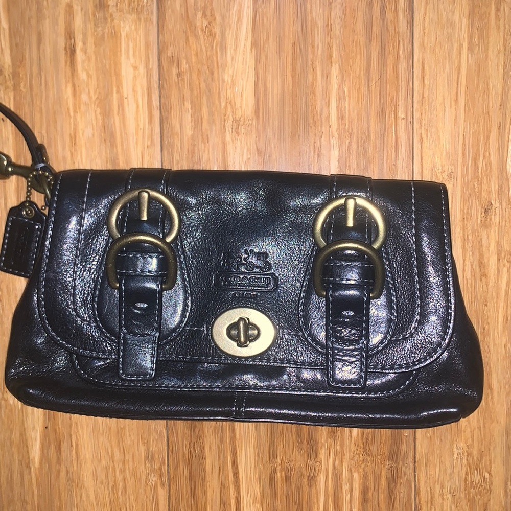 Black Coach bag vintage
